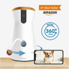 Furbo Dog Camera: Treat Tossing, Full HD Wifi Pet Camera and 2-Way Audio, Designed for Dogs, Compatible with Alexa