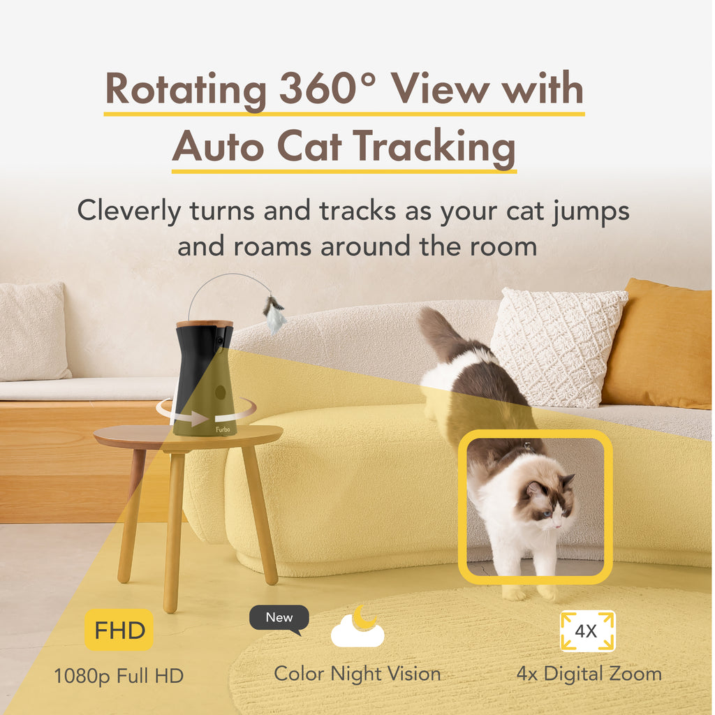 Furbo 360° Cat Camera [Nanny Edition]